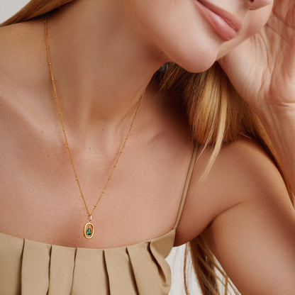 Family Birthstone Necklace