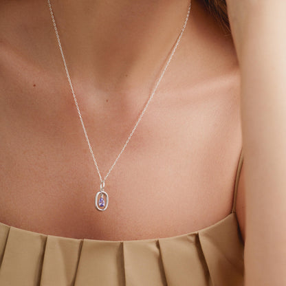 Family Birthstone Necklace