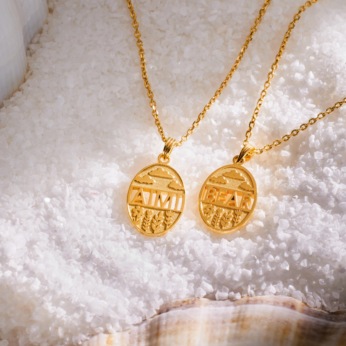 Grandma Necklace with Grandkids Names