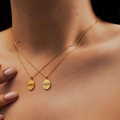 Grandma Necklace with Grandkids Names