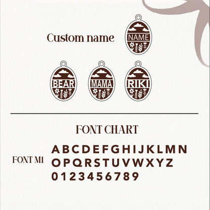 Grandma Necklace with Grandkids Names