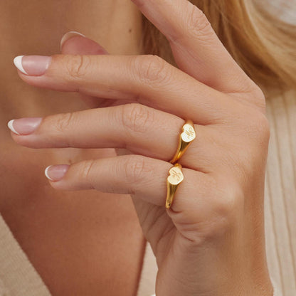 Heart Signet Ring