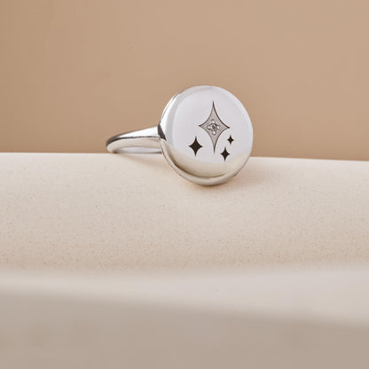 Pet Memorial Locket Ring