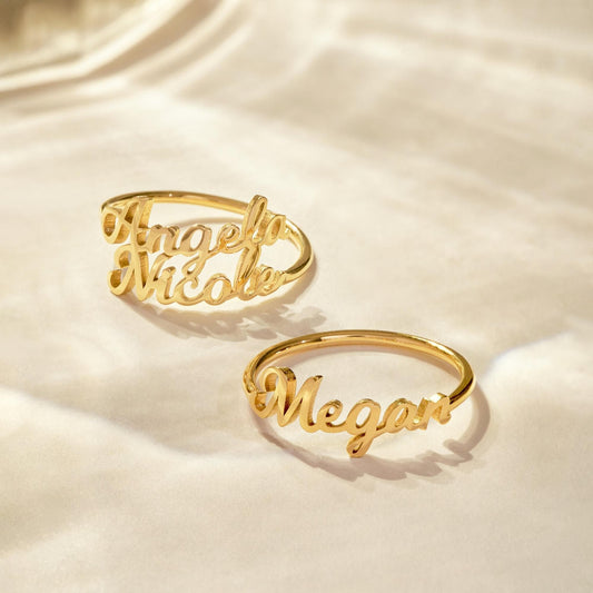 Personalized Name Ring