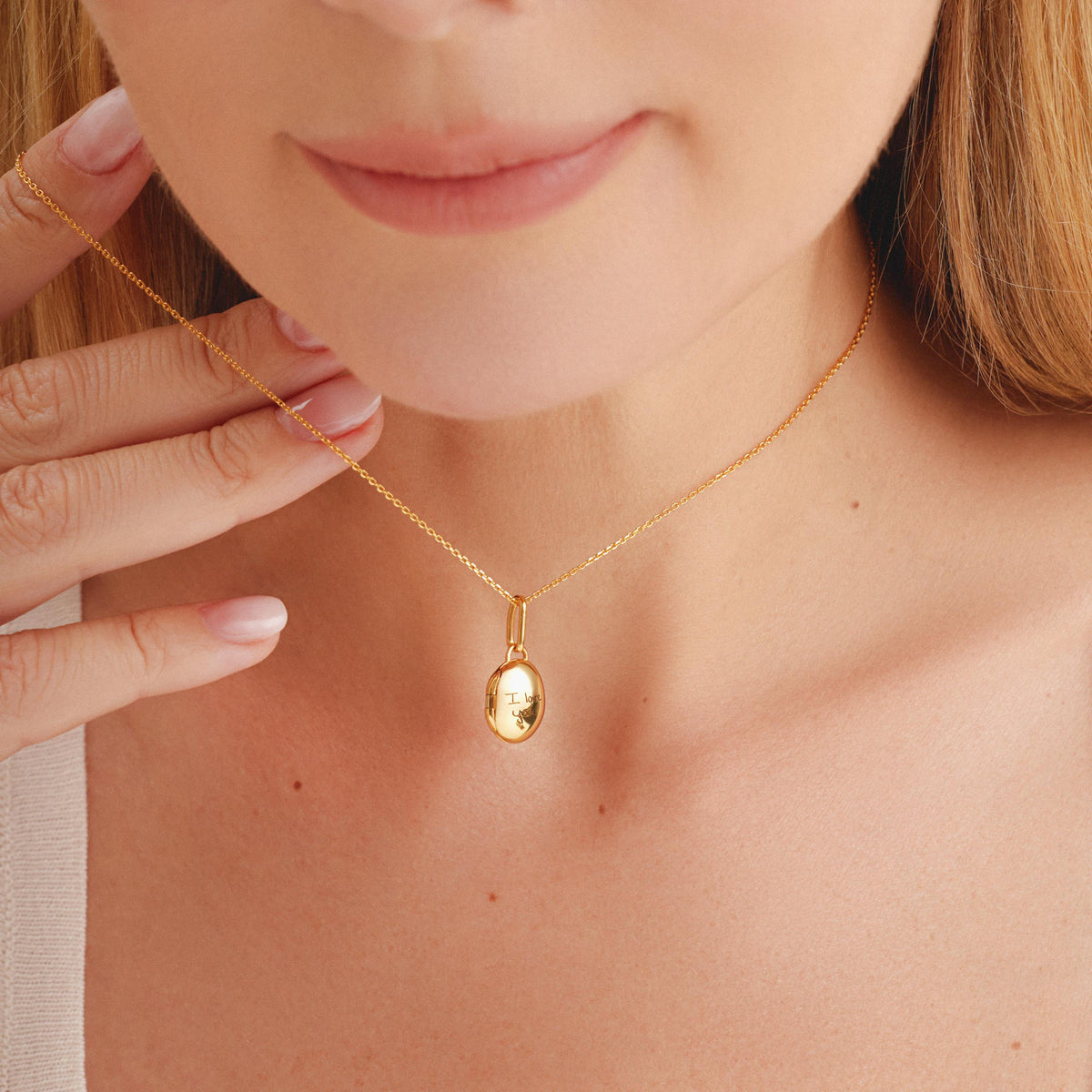 Personalized Locket Necklace for Girls