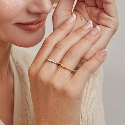 Custom Engraved Name Ring