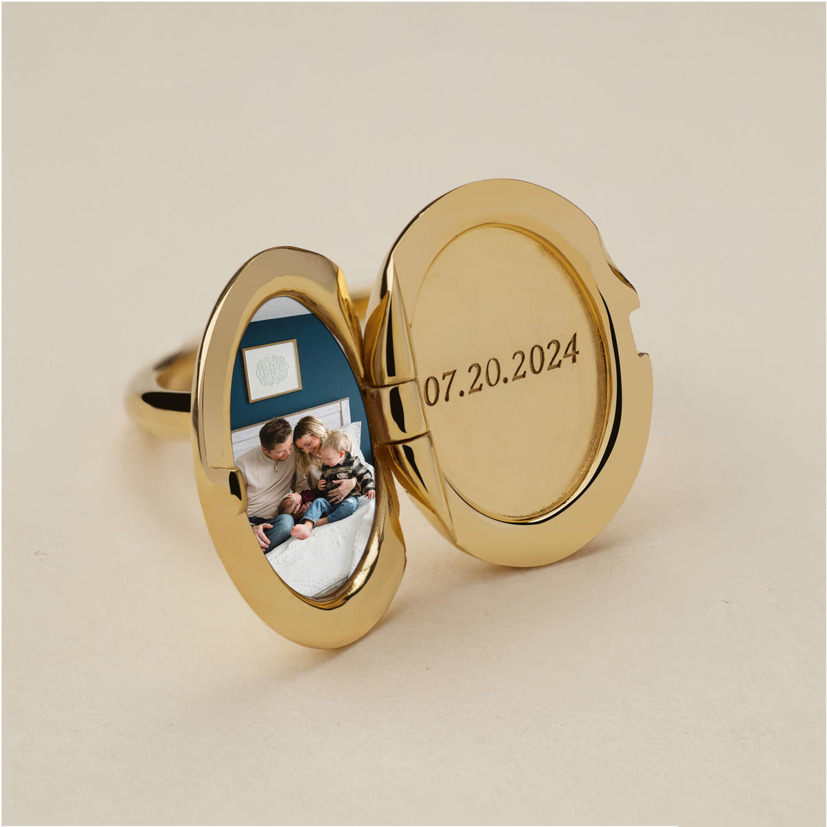 Custom Birthstone Family Ring