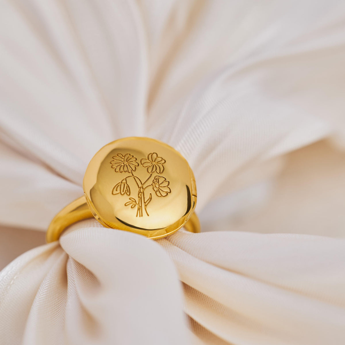 Custom Birthstone Family Ring