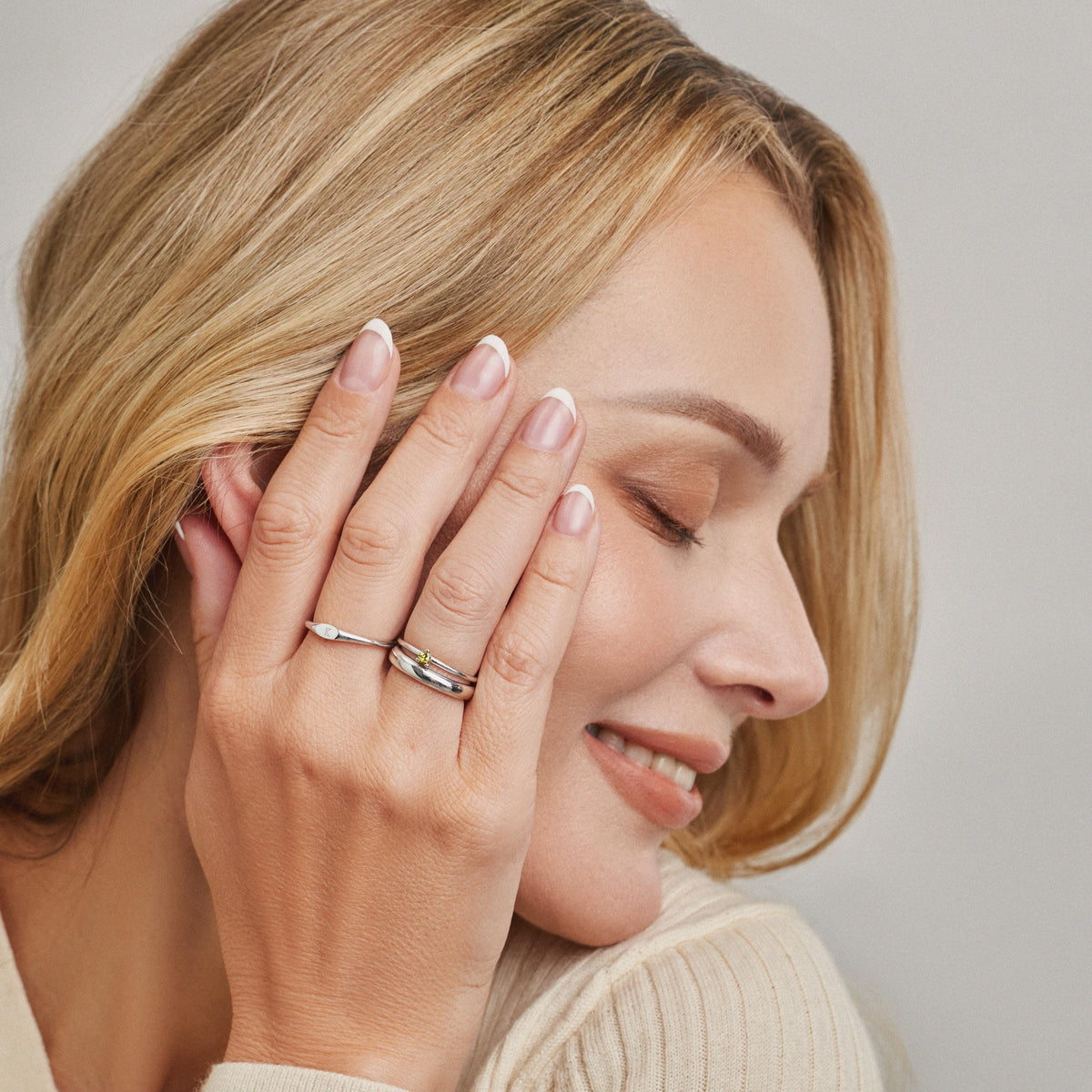 Actual Handwriting Ring
