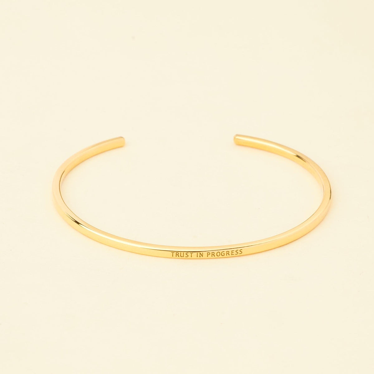 Personalized Slim Cuff Bracelet