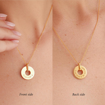 Personalized Fingerprint Necklace