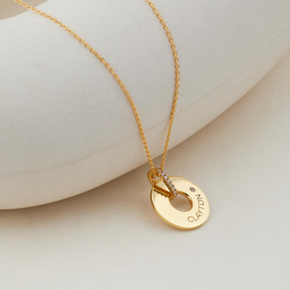 Personalized Birthstone Necklace