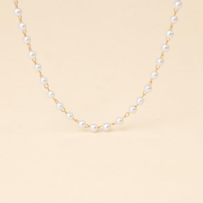 Dainty Pearl Necklace