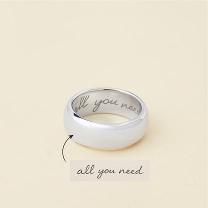 Personalized Band Ring