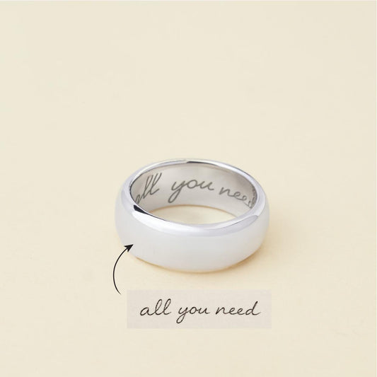 Personalized Band Ring