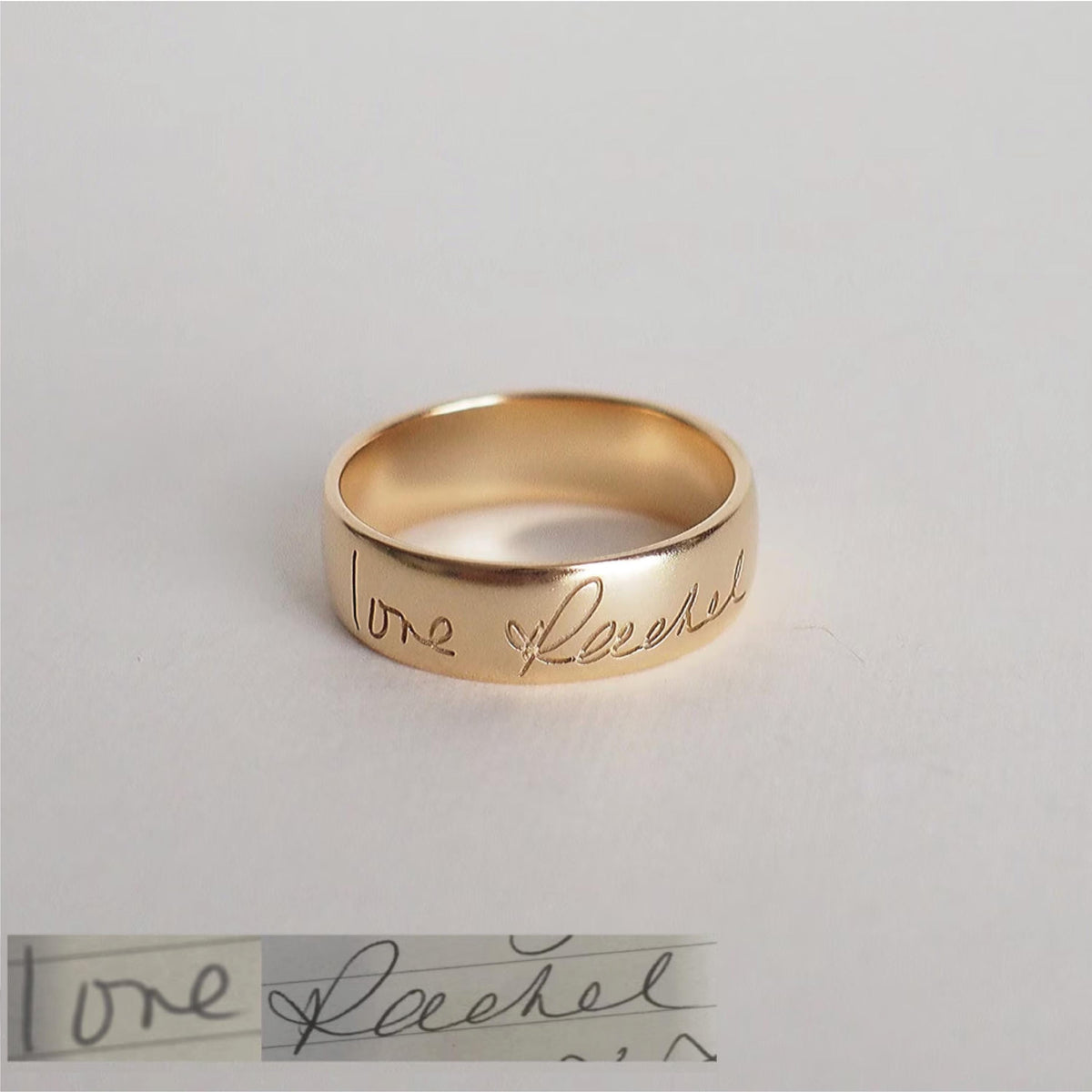 Personalized Band Ring
