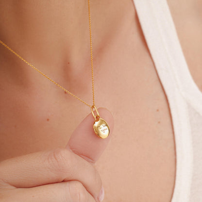 Personalized Locket Necklace for Girls