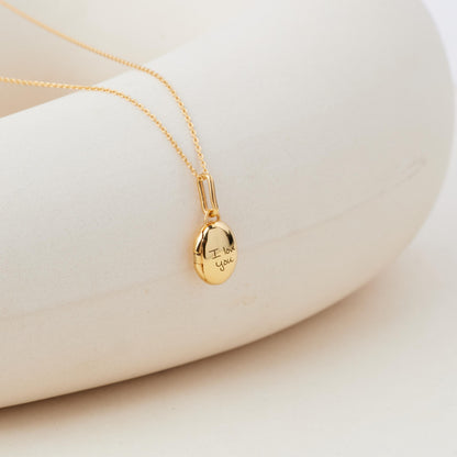Personalized Locket Necklace for Girls