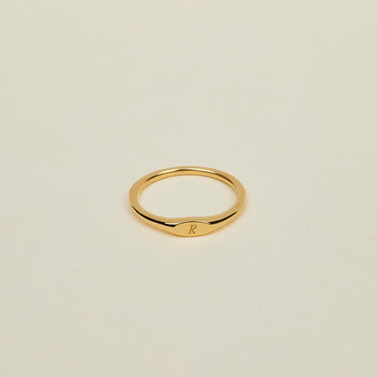 Custom Engraved Name Ring