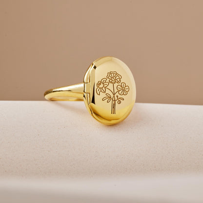 Custom Birthstone Family Ring