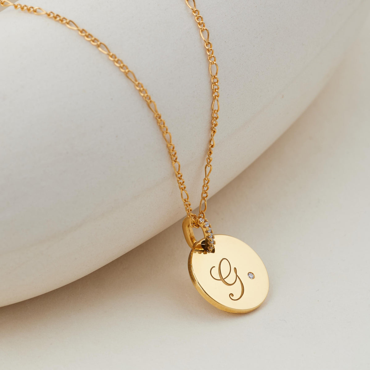 Personalized Round Necklace