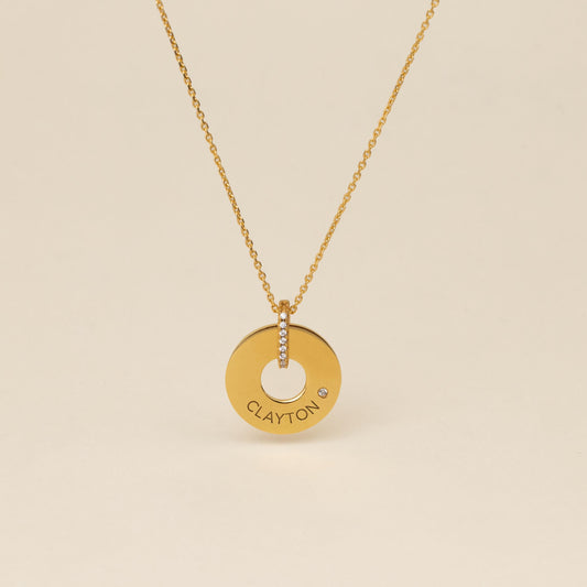 Personalized Birthstone Necklace