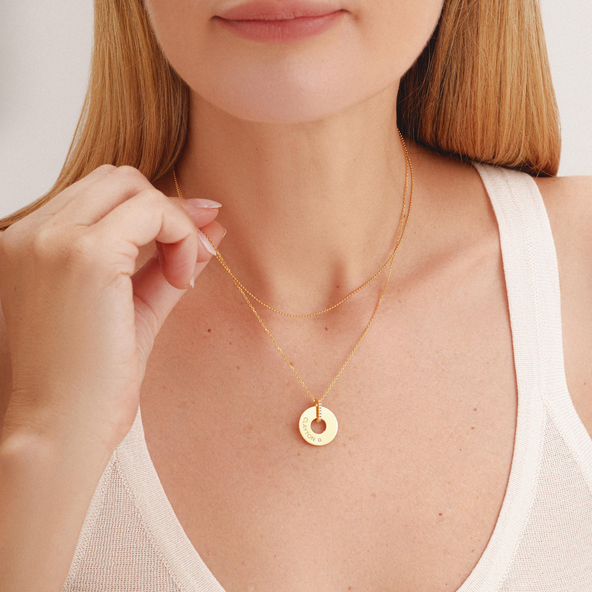 Personalized Birthstone Necklace