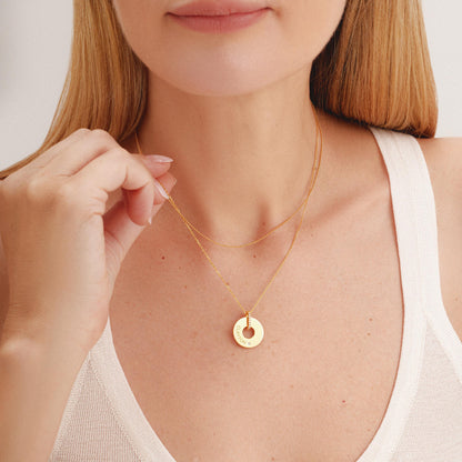 Personalized Birthstone Necklace