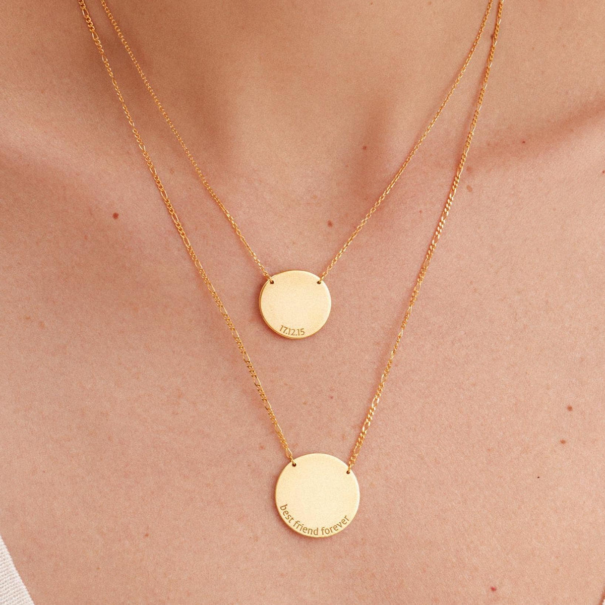 Personalized Disc Necklace