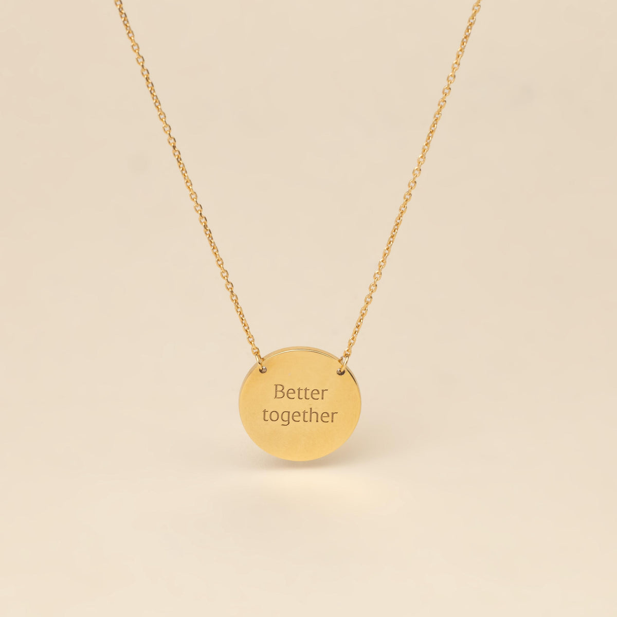 Personalized Disc Necklace