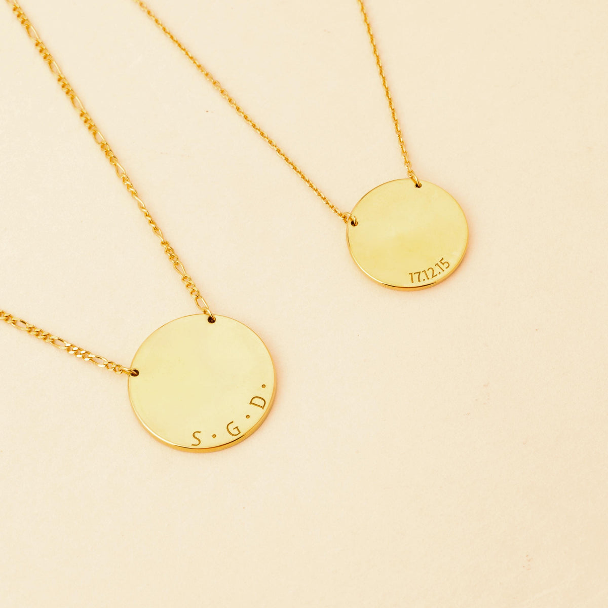 Personalized Disc Necklace