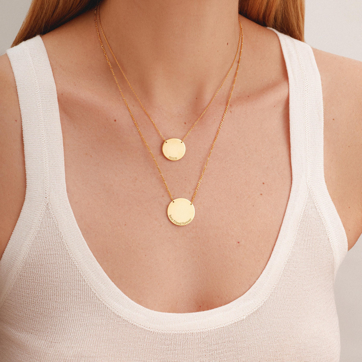 Personalized Disc Necklace
