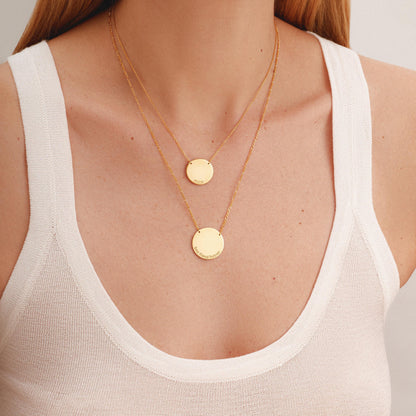 Personalized Disc Necklace
