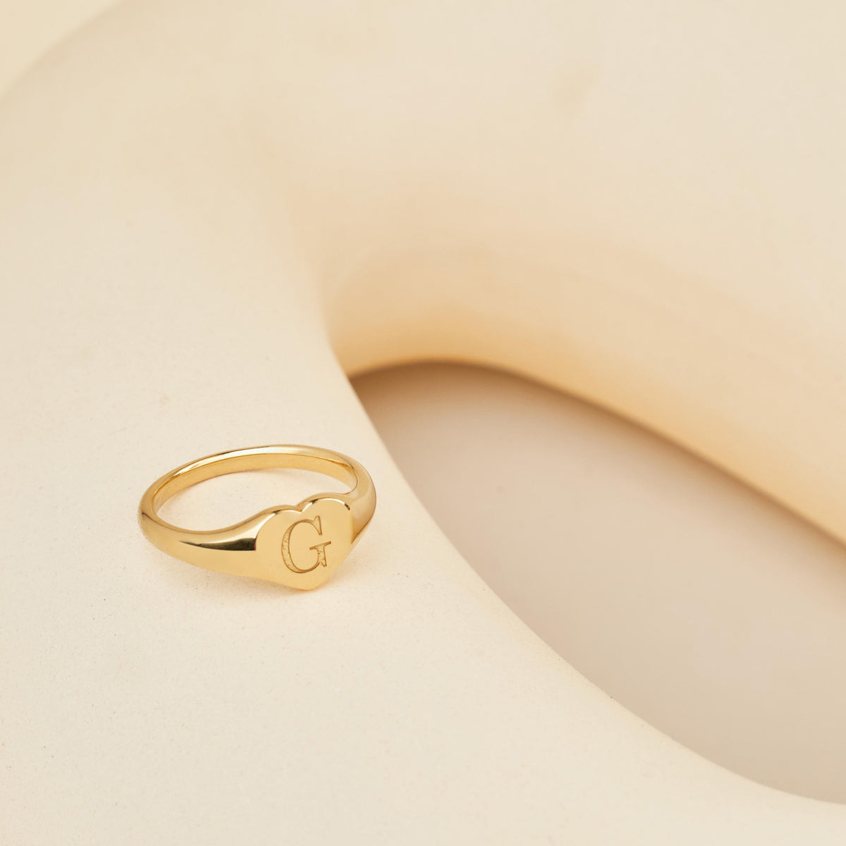 Heart Signet Ring