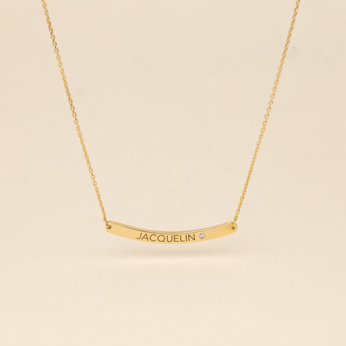 Curved Bar Necklace