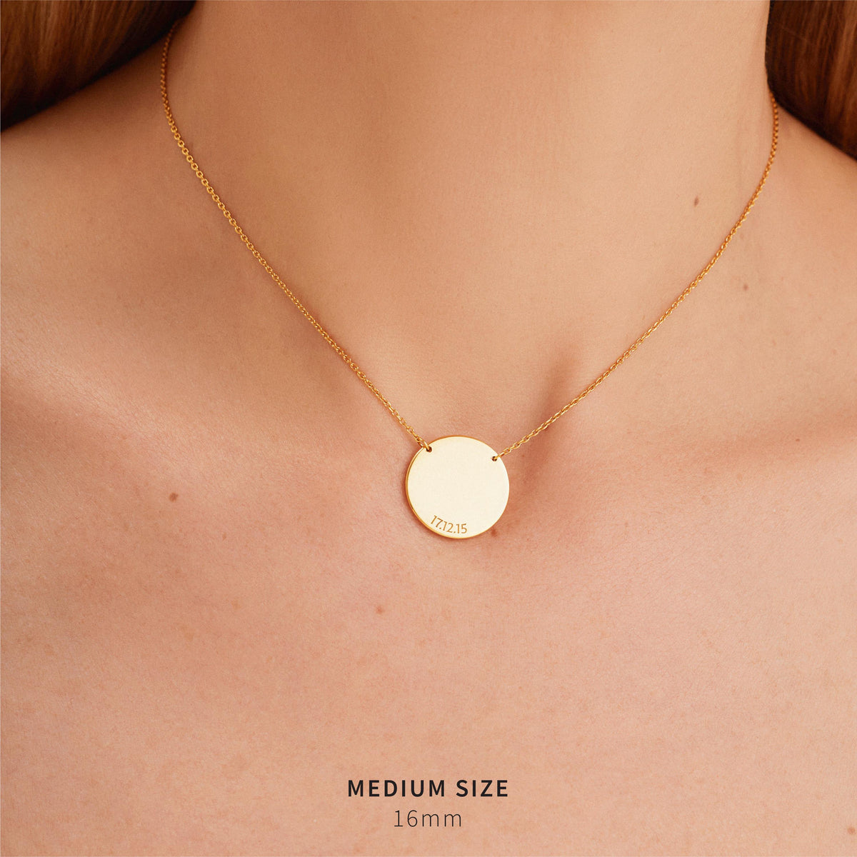 Personalized Disc Necklace