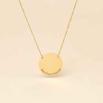 Personalized Disc Necklace