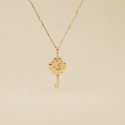 Gold Key Pendant