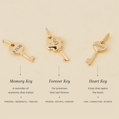 Personalized Key Necklace