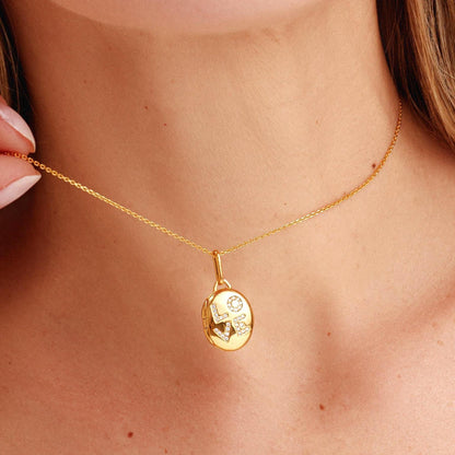 Personalized Love Locket Necklace