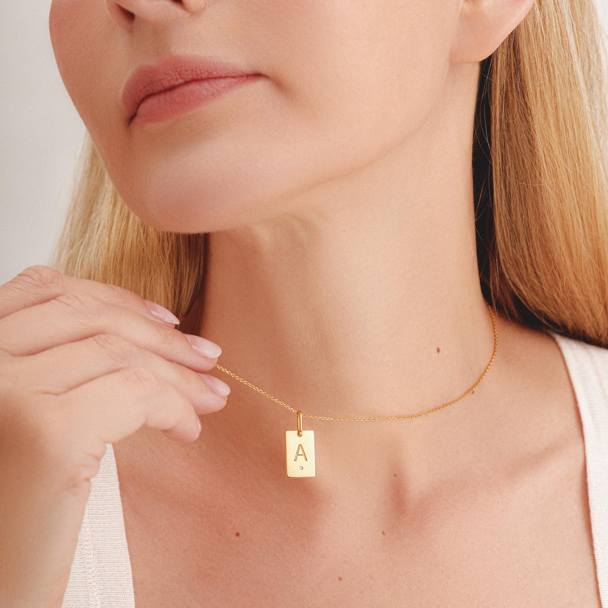 Vertical Bar Necklace