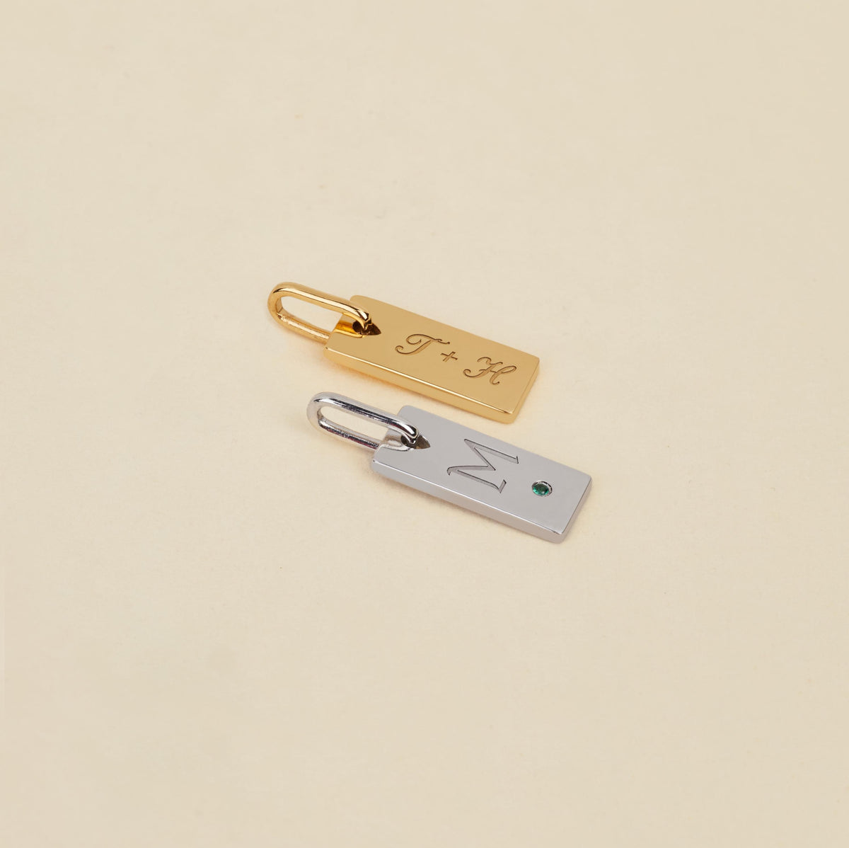 Personalized Bar Pendant