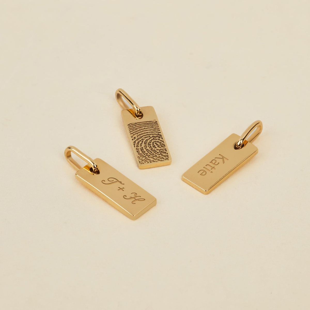 Personalized Bar Pendant