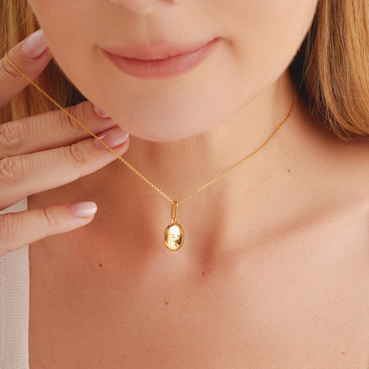 Personalized Photo Locket Necklace for Girls