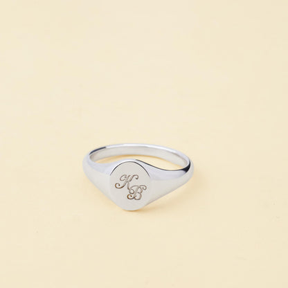 Starburst Signet Ring