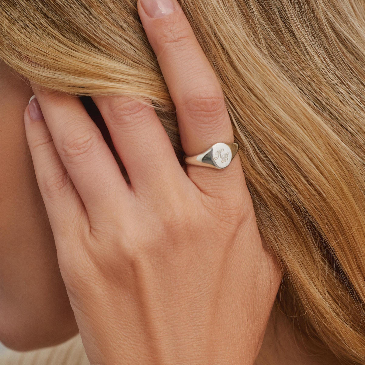 Starburst Signet Ring