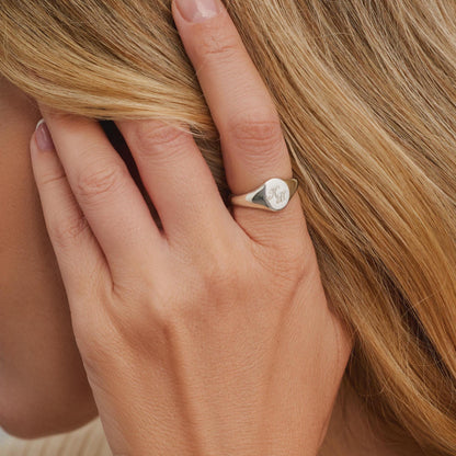 Starburst Signet Ring
