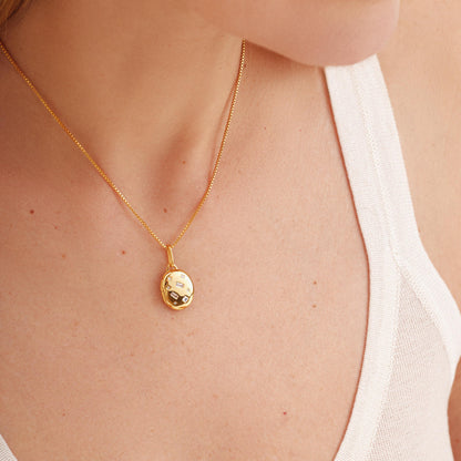 Stardust Locket Necklace
