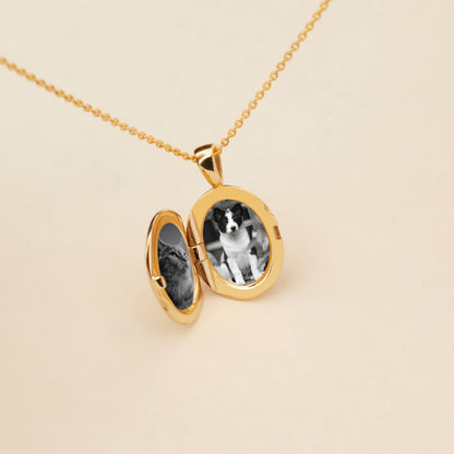 Stardust Locket Necklace