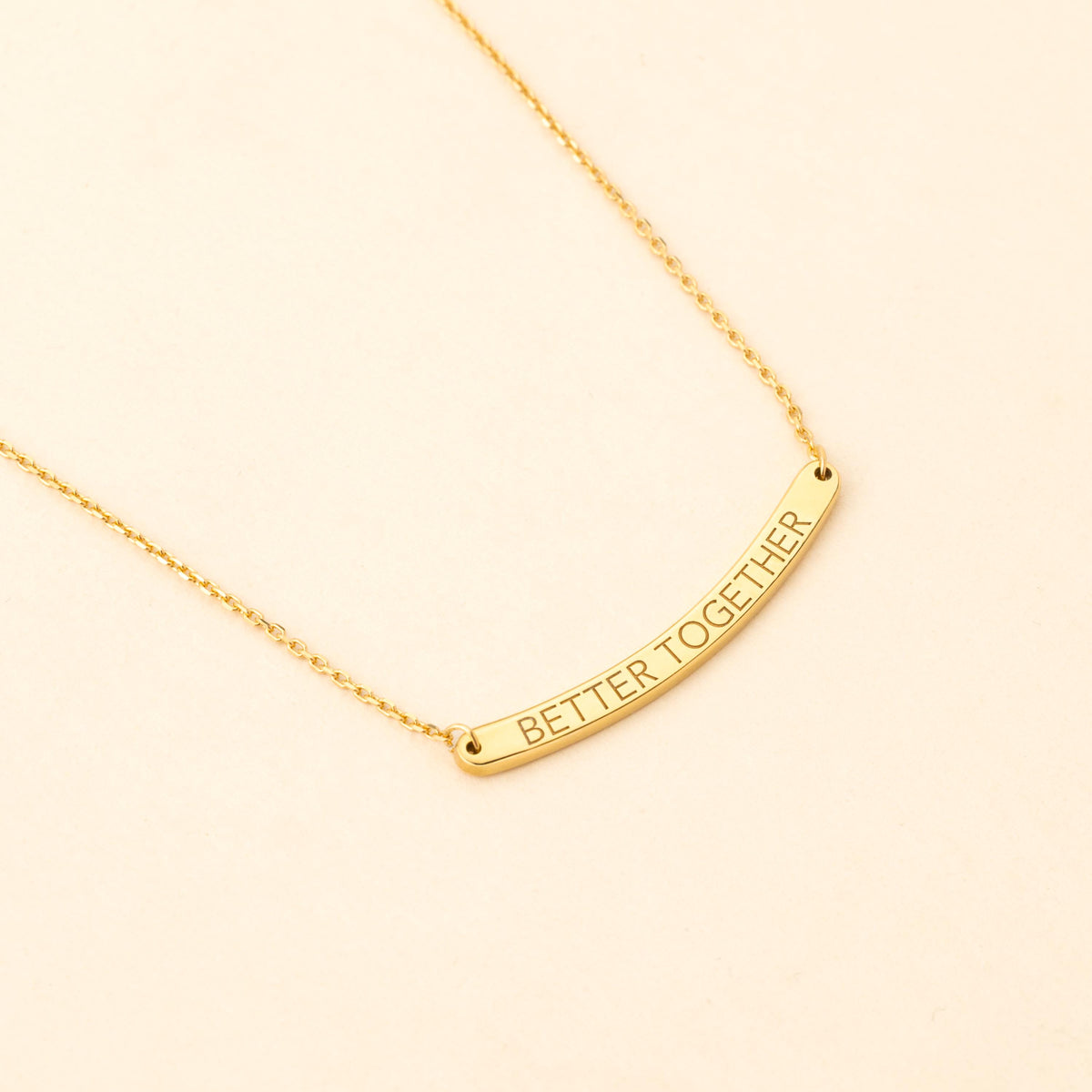 Curved Bar Necklace